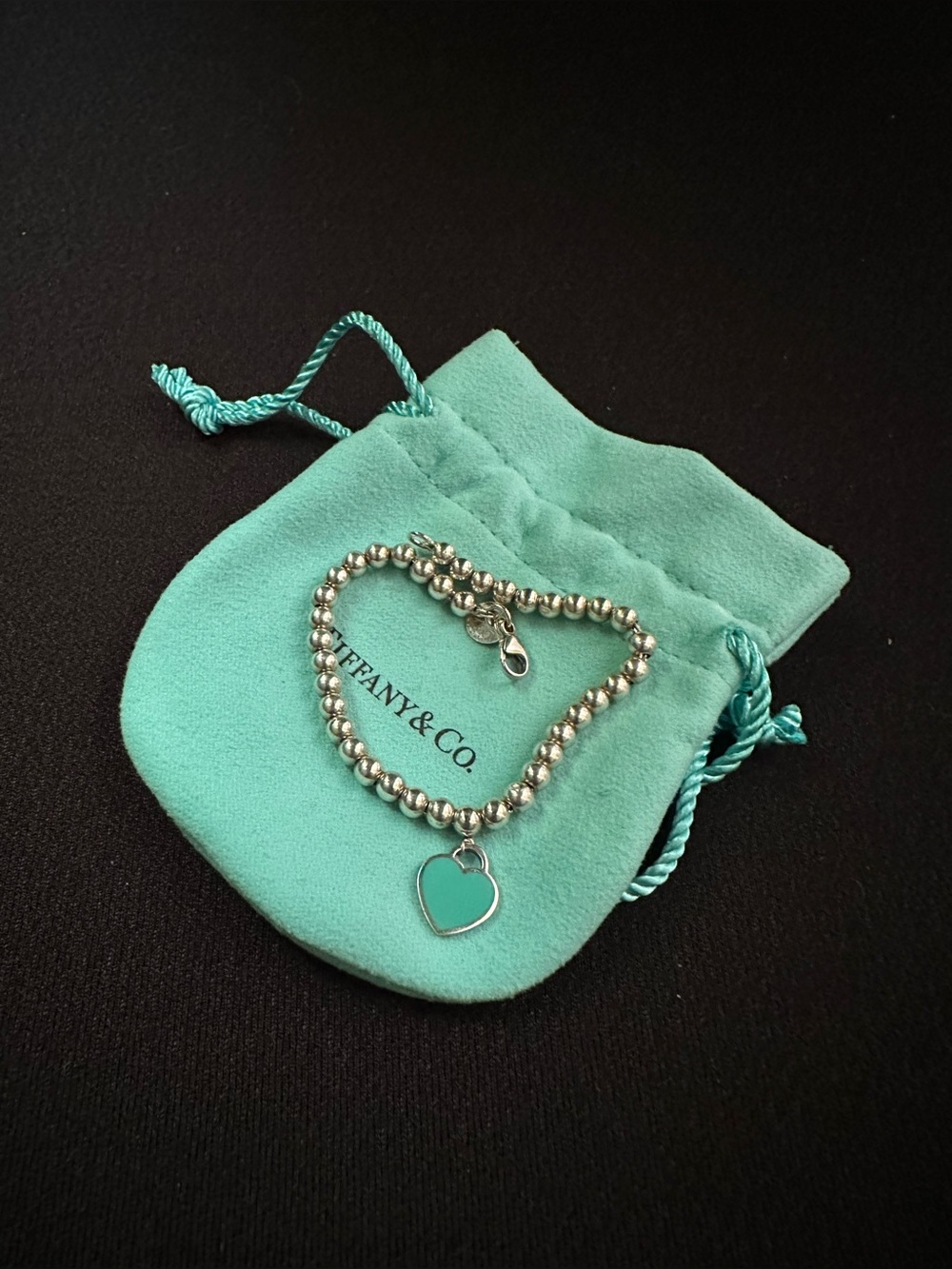 Tiffany & Co. Sterling Silver Bead Bracelet - Picture 2 of 5